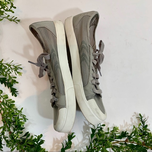 Dr. Scholls Gray Memory Foam Sneakers - Picture 2 of 6